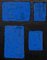 Giorgio Lo Fermo, Blue Shapes, Oil Painting, 2015 2