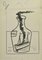 Giuseppe Scalarini, La botella, rotulador sobre papel, 1918, Imagen 1