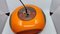 Lampe OVNI Space Age en Verre Acrylique Orange attribuée à Luigi Colani, 1970s 3