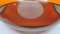 Lampe OVNI Space Age en Verre Acrylique Orange attribuée à Luigi Colani, 1970s 5