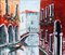 Michèle Kaus, Venecia, El puente, 2020, Acrílico sobre lienzo, Imagen 4