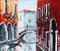 Michèle Kaus, Venice, The Bridge, 2020, Acrylique sur Toile 4