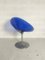 Sedia girevole Eros blu di Philippe Starck per Kartell, anni '90, Immagine 1