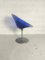 Sedia girevole Eros blu di Philippe Starck per Kartell, anni '90, Immagine 3