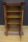 Victorian Music Cabinet Bookcase in Walnut, 1870s, Image 12