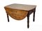 Brown Oval Walnut Table, Image 1