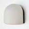 Small Wall Light in Frosted Opaline Glass, 1960s 3