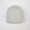 Small Wall Light in Frosted Opaline Glass, 1960s 1