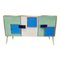 Three Door Backlit Handle Sideboard, 1990s 1