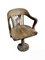 Brauner Vintage Stuhl aus Eiche 4