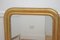 Espejo de pared francés Louis Philippe de madera dorada, década de 1850, Imagen 8