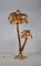 Palm Tree in Gilded Metal with 6 Light Points attributed to Hans Kögl, 1970s 9