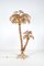 Palm Tree in Gilded Metal with 6 Light Points attributed to Hans Kögl, 1970s 1