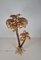 Palm Tree in Gilded Metal with 6 Light Points attributed to Hans Kögl, 1970s 8