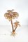 Palm Tree in Gilded Metal with 6 Light Points attributed to Hans Kögl, 1970s 4