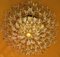 Italian Gold-Plated Brass and Crystal Chandelier from Stilkronen, 1970s, Image 10