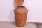 Vintage Czechoslovakian Wicker Laundry Basket, 1970s, Image 4