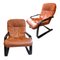 Vintage Chairs in Leather, Set of 2, Image 1