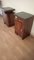 Art Deco Italian Bedside Tables in Walnut, Set of 2 11