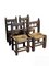 17th Century Aragonese Chairs, Set of 4, Image 2