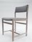 Set of Chairs in Whitened Oakwood & Kvadrat Fabric 11