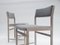 Set of Chairs in Whitened Oakwood & Kvadrat Fabric 3