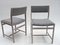 Set of Chairs in Whitened Oakwood & Kvadrat Fabric 2