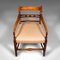 Antique English Armchair in Fruitwood, 1870, Image 7