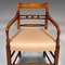 Antique English Armchair in Fruitwood, 1870, Image 8