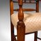 Antique English Armchair in Fruitwood, 1870, Image 10
