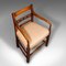 Antique English Armchair in Fruitwood, 1870 6