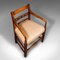 Antique English Armchair in Fruitwood, 1870, Image 6