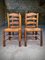 Brutalist Mulching Chairs attributed to George Robert, France, 1950s, Set of 4 19