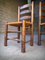 Brutalist Mulching Chairs attributed to George Robert, France, 1950s, Set of 4, Image 15