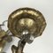 Silver and Golden Iron Wall Lights from Banci, 1980s, Set of 2 3