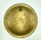 20th Century Egyptian Handmade Brass Decorative Wall Plate 2