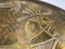 Piatto da parete decorativo in ottone fatto a mano, Egitto, XX secolo, Immagine 3