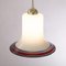 Small Vintage Suspension Lamp, 1980s, Image 3