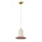 Small Vintage Suspension Lamp, 1980s, Image 1