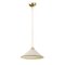 Small Vintage Suspension Lamp, 1980s, Image 1