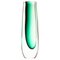 Glass Vase in Green by Vicke Lindstrand, 1960s 1