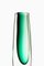 Vase en Verre Vert par Vicke Lindstrand, 1960s 2