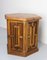 French Nightstand in Exotic Wood and Iron, 1960 6
