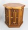 French Nightstand in Exotic Wood and Iron, 1960 3