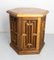 French Nightstand in Exotic Wood and Iron, 1960, Image 4