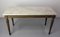 French Louis XVI Painted Wood and Marble Top Coffee Table, Image 6