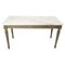 French Louis XVI Painted Wood and Marble Top Coffee Table 1