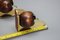 Vintage Brass and Wooden Apples Bookends, 1970s, Set of 2, Image 15