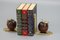 Vintage Brass and Wooden Apples Bookends, 1970s, Set of 2 8