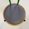 Italian Chair in Green Metal by Tito Agnoli, 1960, Image 8